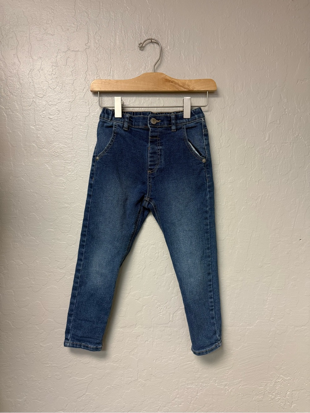 $16 ADD ON‎ zara straight leg baggy jeans 4-5Y little bipsy cotton on kids h&m